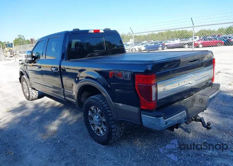 2021 Ford F-250 King Ranch из США, поврежденный, VIN 1FT7W2BT9MEC26093